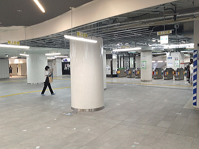 地下鉄谷町線「東梅田駅」からのアクセス写真5